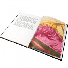 Custom new design sewing binding full color cooking book printing recipe printing