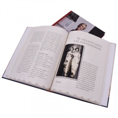 Perfect Book Binding Decorative Art Paper Hardcover Printing Service
