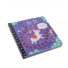 High quality colorful with silica touch and feeling perfect binding board children book