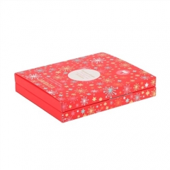 Hotstamped logo Paper card with Paper insert Tea packaging box