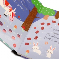 High quality colorful with silica touch and feeling perfect binding board children book