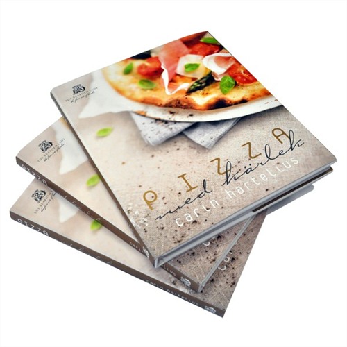 Custom new design sewing binding full color cooking book printing recipe printing