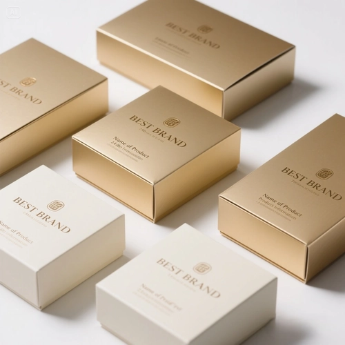 Custom Packaging Solutions | Champagne Gold Series